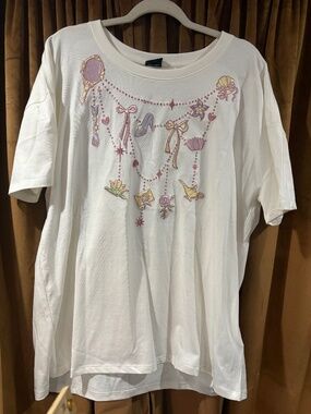 Disney Parks Her Universe Aurora Sleeping Beauty Embroidered T-Shirt 2X NWT